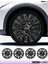 Citroen C Elysee 15 Inç Jant Kapağı Amblemli Piano Black [4 Adet Kapak] 206 CVL-ADT3705 1