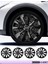 Renault Megane Iı 15 Inç Jant Kapağı Amblemli Piano Black [4 Adet Kapak] 219 CVL-ADT9685 1