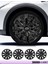 Renault Clio 4 16 Inç Jant Kapağı Amblemli Piano Black [4 Adet Kapak] 213 CVL-ADT2651 1