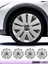 Seat 13 Inç Jant Kapağı Amblemli Gri [4 Adet Kapak] 104 CVL-ADT188 1