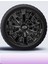 Volkswagen Touran 16 Inç Jant Kapağı Amblemli Piano Black [4 Adet Kapak] 213 CVL-ADT13593 2