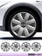Opel Astra F 14 Inç Jant Kapağı Amblemli Gri [4 Adet Kapak] 116 CVL-ADT3366 1