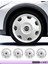 Kia Pregio 14 Inç Jant Kapağı Amblemli Gri [4 Adet Kapak] 158 CVL-ADT8560 1