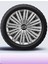 Peugeot 207 14 Inç Jant Kapağı Amblemli Gri [4 Adet Kapak] 125 CVL-ADT5274 2