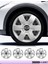 Skoda Scala 16 Inç Jant Kapağı Amblemli Gri [4 Adet Kapak] 156 CVL-ADT12040 1