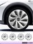 Mitsubishi Attrage 16 Inç Jant Kapağı Amblemli Gri [4 Adet Kapak] 150 CVL-ADT3136 1