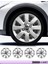 Chevrolet Rezzo Hb 14 Inç Jant Kapağı Amblemli Gri [4 Adet Kapak] 137 CVL-ADT10322 1