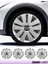 Ford Custom 15 Inç Jant Kapağı Amblemli Gri [4 Adet Kapak] 106 CVL-ADT3532 1
