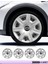 Skoda Forman 15 Inç Jant Kapağı Amblemli Gri [4 Adet Kapak] 142 CVL-ADT6997 1