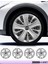 Mitsubishi Colt 15 Inç Jant Kapağı Amblemli Gri [4 Adet Kapak] 138 CVL-ADT5684 1