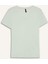 Slim Fit Dar Kesim V Yaka Basic Düz Ribana Kısa Kollu Tişört I1080AZ25SP 1