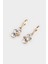 Kadın Sallantılı Taşlı Gold Küpe E8560AXNS 2