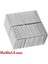 N35 15 x 10 x 1.5 mm Neodyum Mıknatıs 40 Adet, Köşeli, Nikel Kaplamalı 1