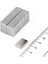 N35 15 x 10 x 1.5 mm Neodyum Mıknatıs 40 Adet, Köşeli, Nikel Kaplamalı 2