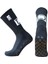 Unisex Koyu Gri Anti Slip Socks Kaymaz Silikon Havlu Taban Maç Pro Sporcu Çorabı 3