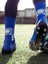 Unisex Mavi Anti Slip Socks Kaymaz Silikon Havlu Taban Maç Pro Sporcu Çorabı 1