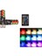 ( 2 x Adet ) 1 Takım LED T10 Dipsiz Ampul 12V Rgb Kumandalı Yeni Nesil ( 5W Dipsiz Ampul Rgb ) 1