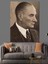Mustafa Kemal Atatürk Dekoratif Kanvas - Mdf Ahşap Tablo 1