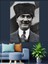 Mustafa Kemal Atatürk Dekoratif Kanvas - Mdf Ahşap Tablo 2