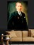 Mustafa Kemal Atatürk Dekoratif Kanvas - Mdf Ahşap Tablo 2