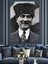 Mustafa Kemal Atatürk Dekoratif Kanvas - Mdf Ahşap Tablo 4