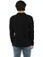 Js Polo Yaka Düğmeli Waffle Sweat Siyah 4