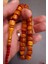 8X10MM Orjinal Baga Karamel Renkte Tesbih 5