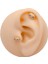 Cerrrahi Çelik Zirkon Taşlı Kitty (Minnoş Kedi) Kıkırdak Tragus Helix Piercing (1 Adet) 2