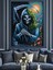 Ölüm Meleği Dekoratif Kanvas - Mdf Ahşap Tablo 4