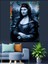 Mona Lisa Fan Art Dekoratif Kanvas - Mdf Ahşap Tablo 2