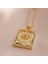 Gold Çelik Tarot Simgeli Kadın Kolyesi 1