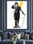 Charlie Chaplin Dekoratif Kanvas - Mdf Ahşap Tablo 3