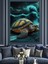 Deniz Kaplumbağası Dekoratif Kanvas - Mdf Ahşap Tablo 1