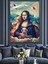 Pop Art Mona Lisa Dekoratif Kanvas - Mdf Ahşap Tablo 1