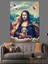 Pop Art Mona Lisa Dekoratif Kanvas - Mdf Ahşap Tablo 3