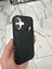 Apple iPhone 16 Uyumlu Deri Kılıf Kartlıklı Kılıf Arkası Cüzdanlı Kılıf Kart Koymalı Kılıf Siyah 1