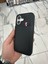 Apple iPhone 16 Uyumlu Deri Kılıf Kartlıklı Kılıf Arkası Cüzdanlı Kılıf Kart Koymalı Kılıf Siyah 2