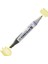 Kurecolor KC-3000N Twin Ws Çift Taraflı Grafik Marker Kalem Mellow Yellow 140 3