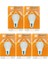 (5 Adet) 7W (50W) Beyaz IŞIK E27 DUYLU (Kalın Duy) LED Ampul 1