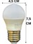 (5 Adet) 7W (50W) Beyaz IŞIK E27 DUYLU (Kalın Duy) LED Ampul 3