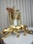 Dekoratif Kubik Gold Panter Obje Biblo 1