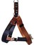 Köpek Göğüs Tasması Orta Irk Özel Dokuma Kolon Deri Konbinasyonlu Genişlik:3cm Göğüs ÖLÇÜSÜ:45-80Cm Ayarlamalı Dog Harness Gt4-30 5