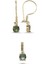 Gümüş 925 Ayar 6 mm Yuvarlak Sultanit Zirkon Tektaş Set SE2025S103802 1