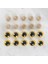 Loren 14 mm Açık Sarı 5 Çift Amigurumi Göz 1
