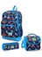 High Kids Lacivert Mavi Uzay Desenli 3 Lü Okul Çanta Seti SET0123470 1
