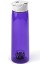 Tritan Oynar Tutacaklı Pastel Mor Şeffaf Plastik Matara 750 ml - MT0005 2