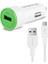 SC324B SC324B 2.1A Type-C Comfort Araç Şarjı + 2A USB Kablo Araç Şarjı 1