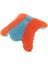 Chuckit! Indoor Fetch Squirrel Dog Toy (9 Inch), Orange And Blue 3