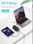 10000mah Güneş Enerjili 2USB MİKRO Lightning ıPhone Type-c Kablolu Powerbank Taşınabilir Batarya 4