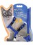 Ecoform Ayarlanabilir Kedi Gezdirme Tasması Lüx 120 cm Mavi 4